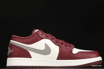 Hyperoad Bordeaux White 1 Low Jordan 0924